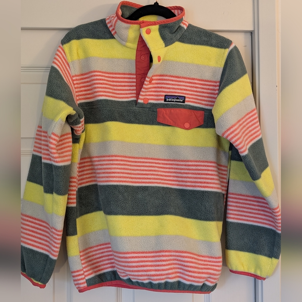 Patagonia Striped Sweater Synchilla